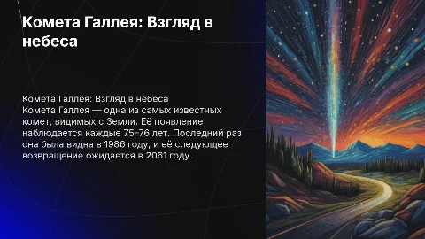 комета Галлея