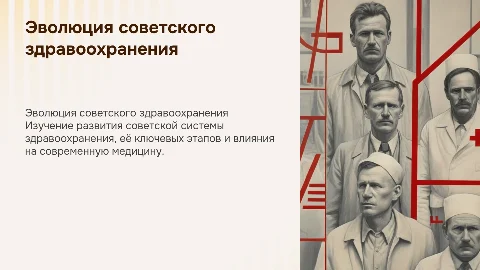 Эволюция советского здравоохранения