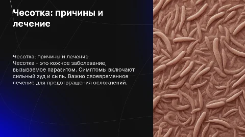 Чесотка