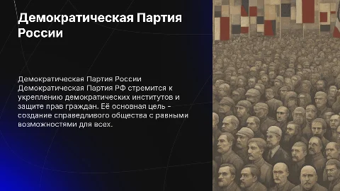 Демократическая Партия РФ