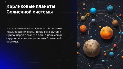 карликовые планеты