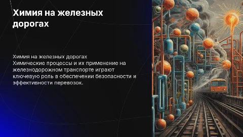 Химия на Железный Дорогах