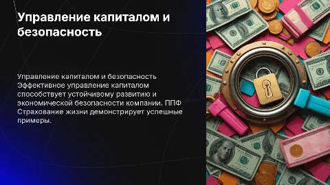 Управление капиталом как механизм экономической безопасности