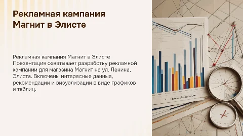 Разработка рекламной кампании Магнит в Элисте