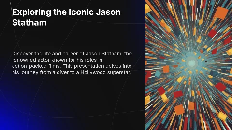 Презентация: Create a Presentation about Jason Statham with Real