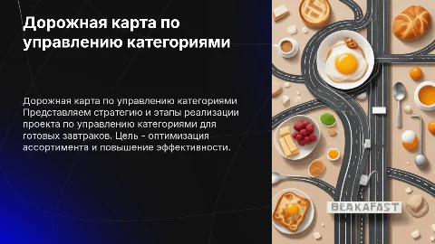 Дорожная карта по Category management проекту готовых завтраков