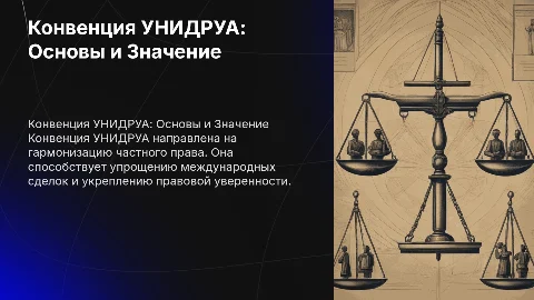 Конвенция УНИДРУА