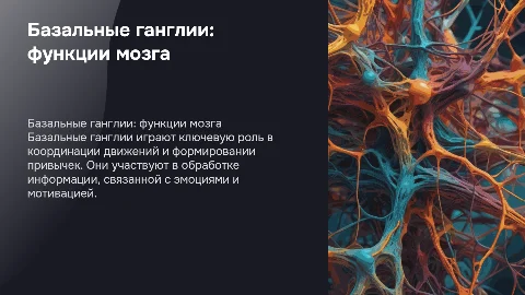 Базальные ганглии