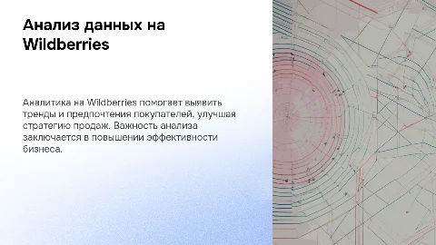 Аналитика на Wildberries