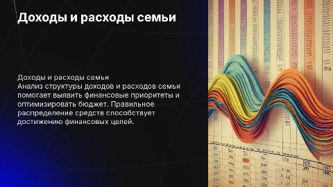 доходы и расходы семьи