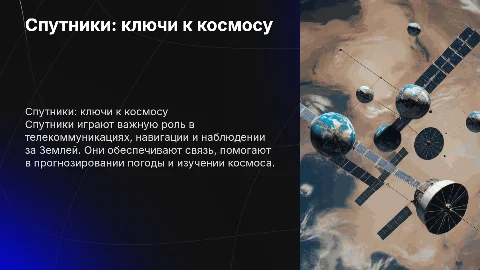 спутники