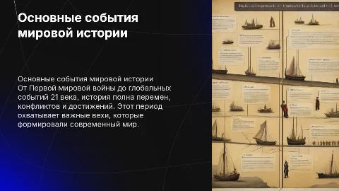 Основные события мировой истории (1914–2022)