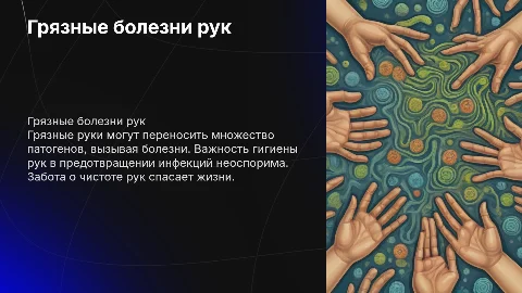 Грязные болезни рук