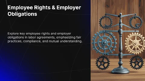 Employee Rights and Employer Obligations in Labor Agreements