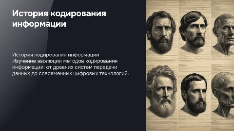история кодирования информации