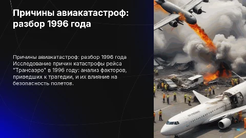 Причины авиакатастроф: разбор катастрофы "Трансаэро" 1996