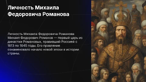 личность Михаила Федоровича Романова