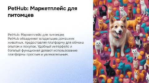 PetHub: Платформа для владельцев домашних животных