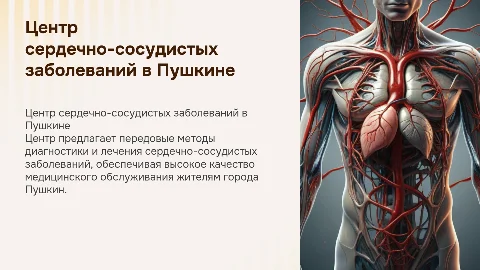 презентация сердечно-сосудистого центра в г. Пушкин