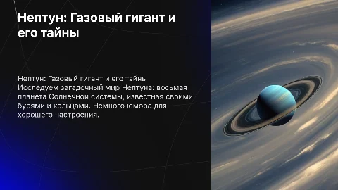 Презентация на тему Нептун, с мемчимами и приколами