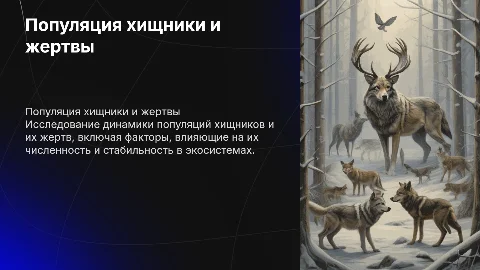 Популяция хищники-жертвы