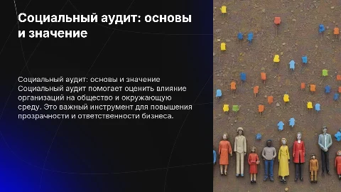 презентация на тему социальный аудит