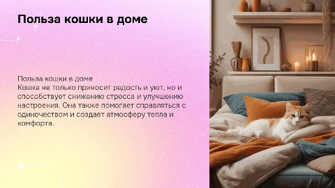 почему в доме нужна кошка