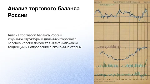 Анализ и оценка торгового баланса России