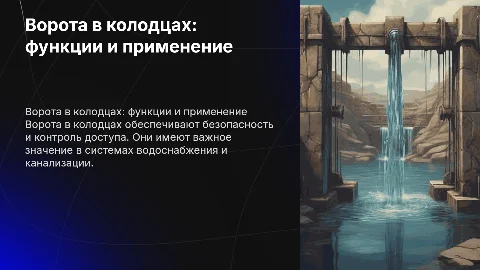 ворот в колодцах