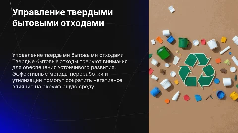 Твердые бытовые отходы