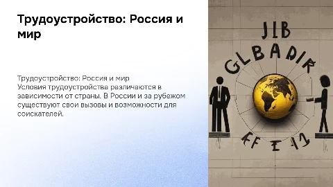 Сложно ли устроиться на работу в России и других странах