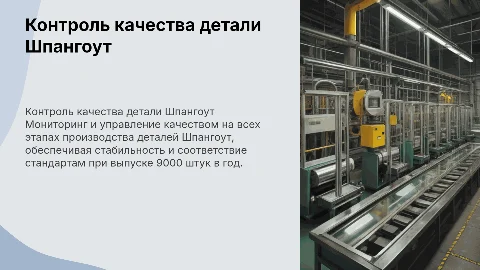 Контроль качества технологического процесса шпангоута