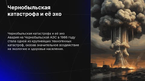 Авария на Чернобыльской АЭС: последствия для экологии