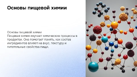 Пищевая химия