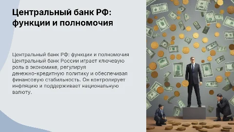 Центральный банк РФ: функции и полномочия