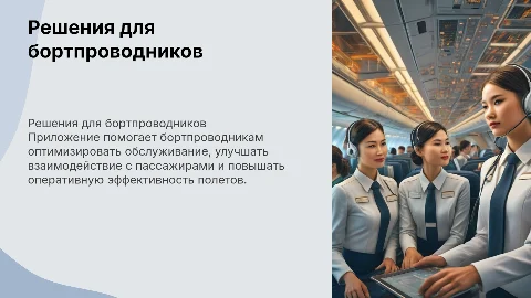 Какие бизнес задачи мы закрываем приложением для бортпроводников