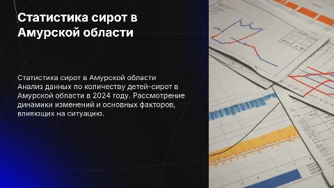 статистика детей сирот в амурской области за 2024 год