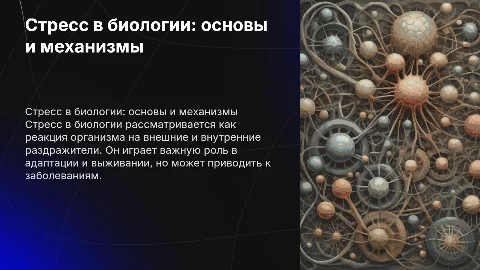 стресс в биологии
