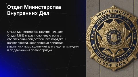 Отдел Министерства Внутренних дел