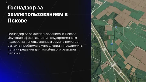 Государственный надзор за использованием земель в Псковской области