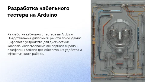 Защита дипломной работы: кабельный тестер на Arduino