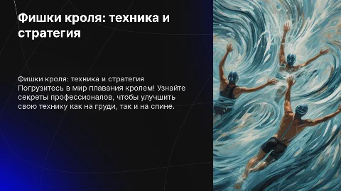 Фишки профессионалов: плавание кролем на груди и спине