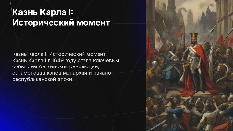 Казнь Карла I