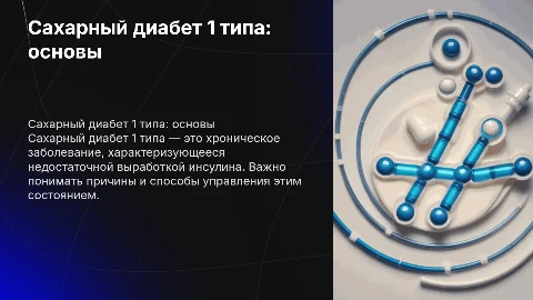 Сахарный диабет 1 типа