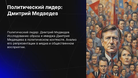Образ и имидж политического лидера Дмитрия Медведева