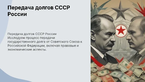 Переход долгов от СССР к россии