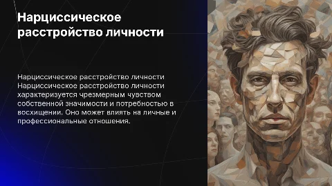 нарциссическое расстройство личности