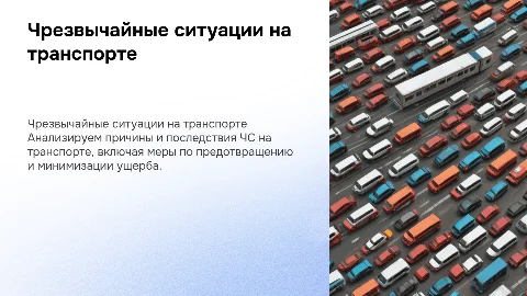 ЧС на транспорте