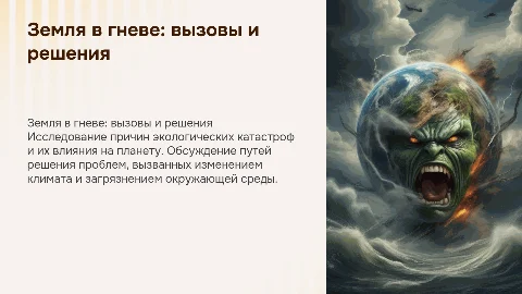 Земля в гневе