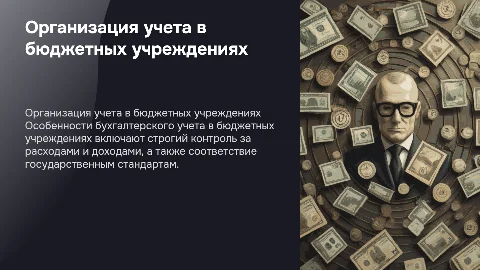 особенности организации бухгалтерского учета в бюджетных учреждениях